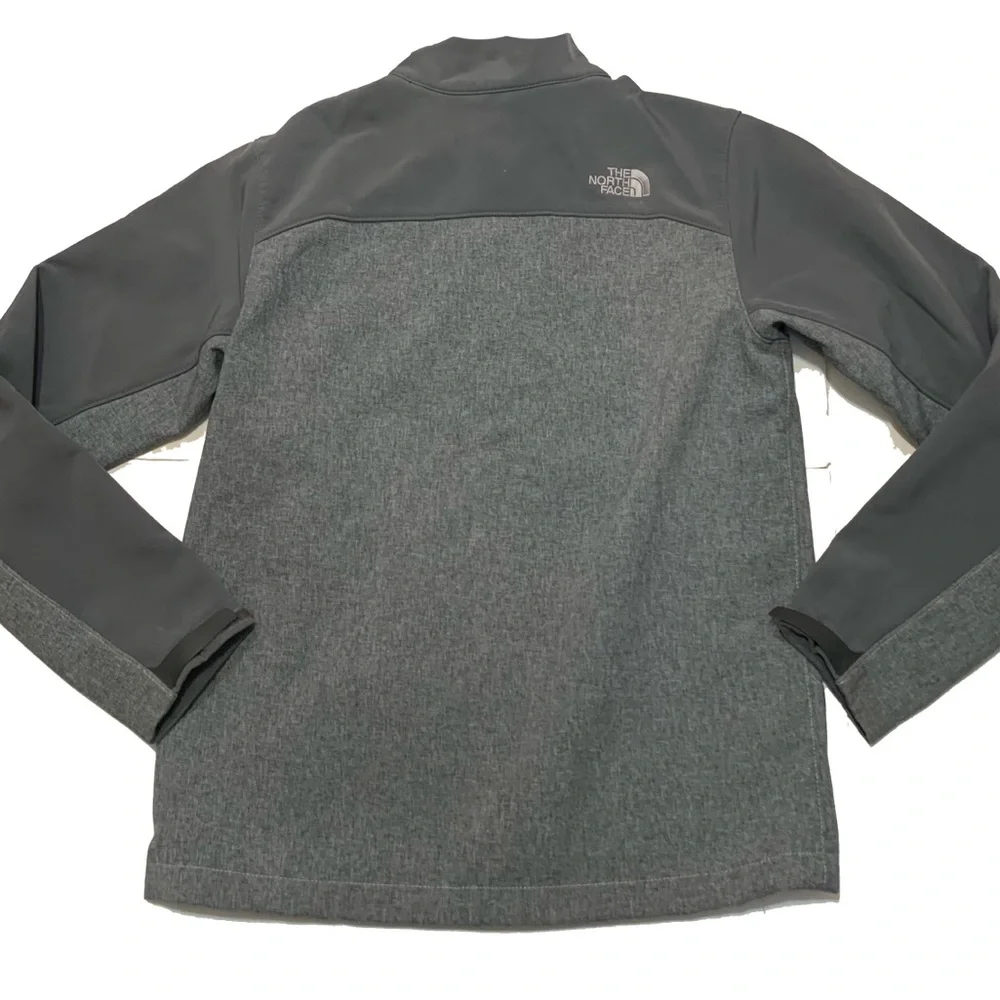 S / The North Face Men's soft shell Gray Jacket